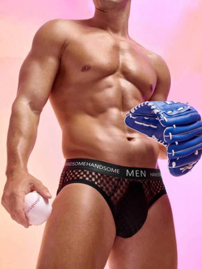 Men's Mesh Accent Briefs